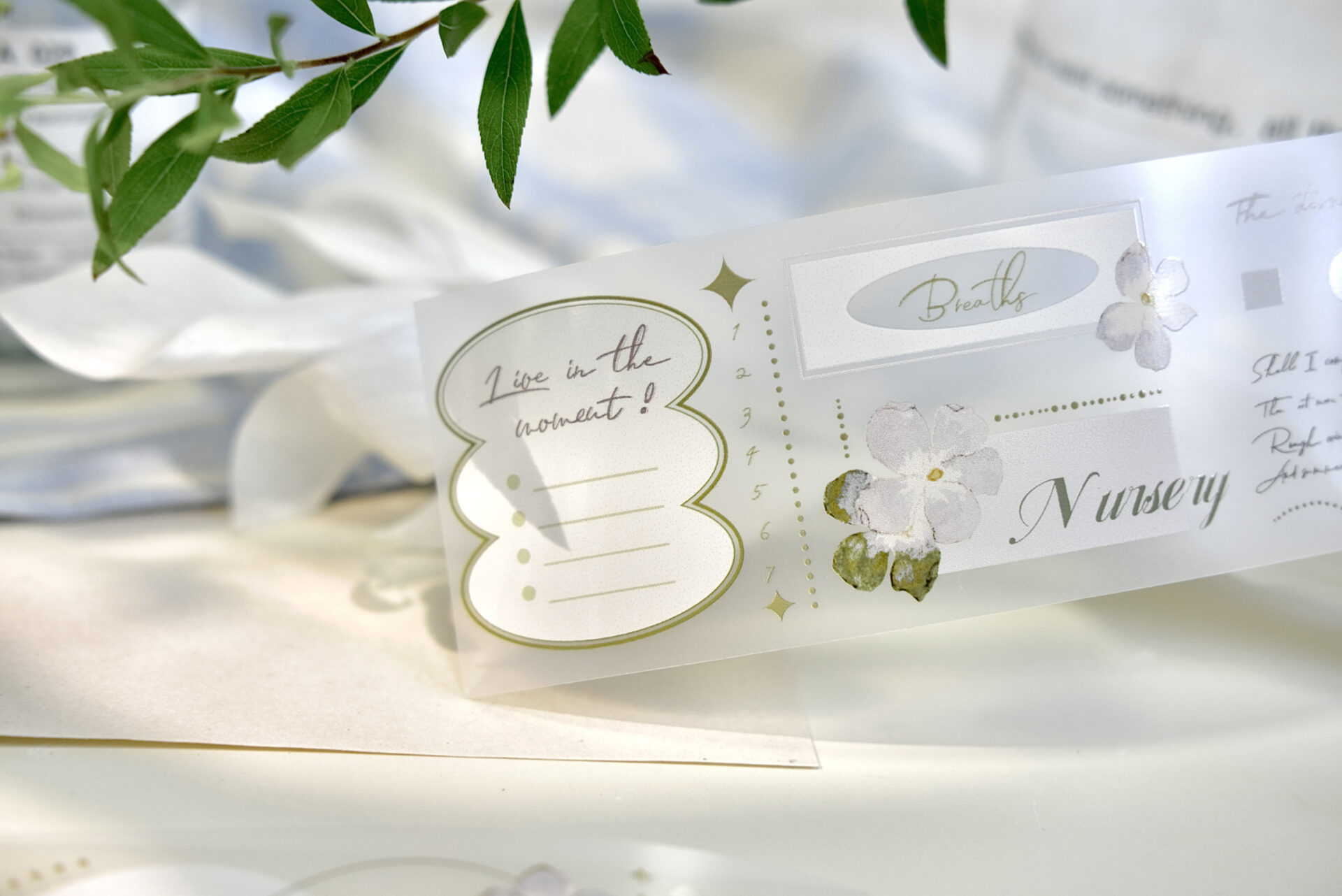 Freckles Tea Vol. 4 - Summer Memory Tape (PET or Washi)