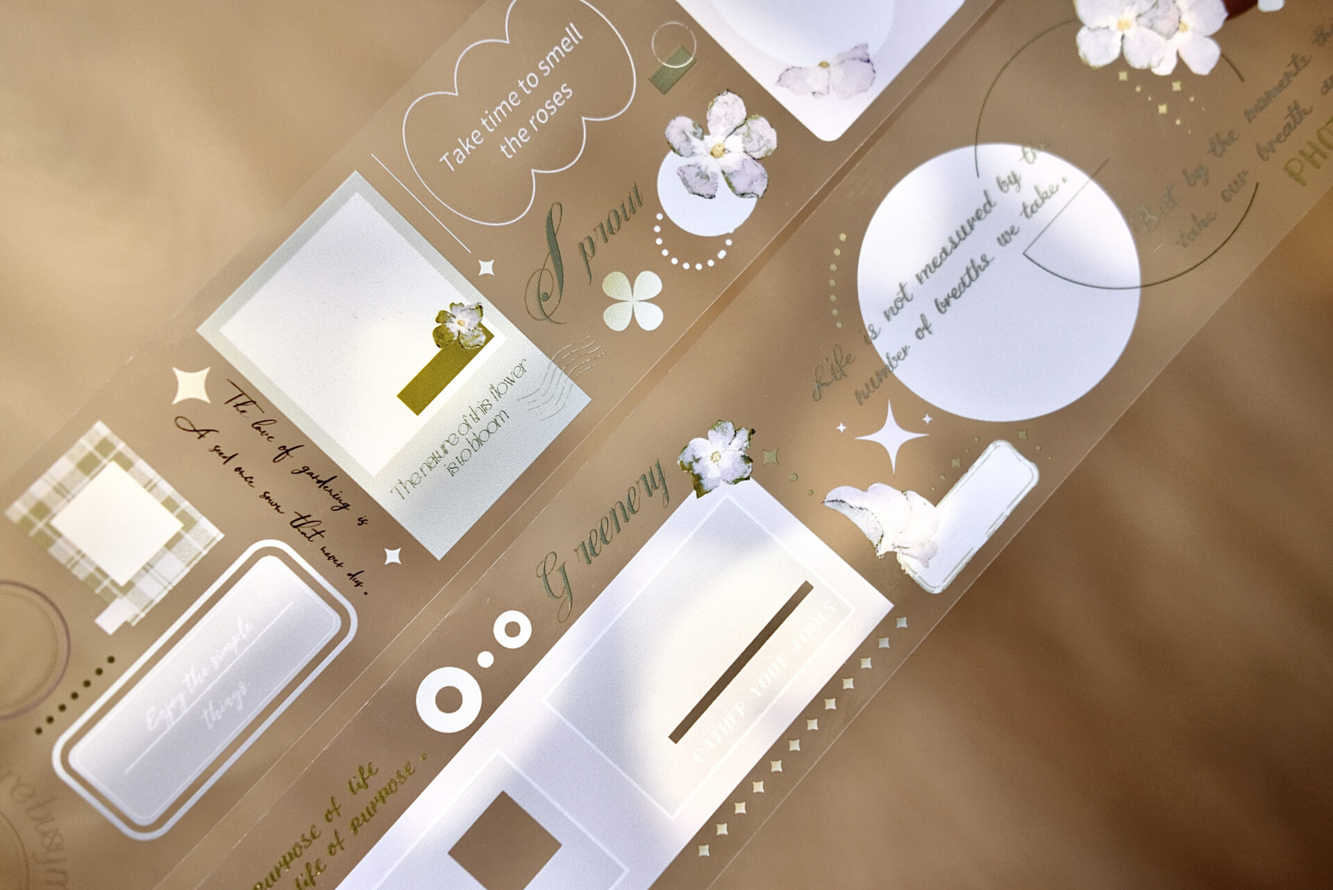 Freckles Tea Vol. 4 - Summer Memory Tape (PET or Washi)