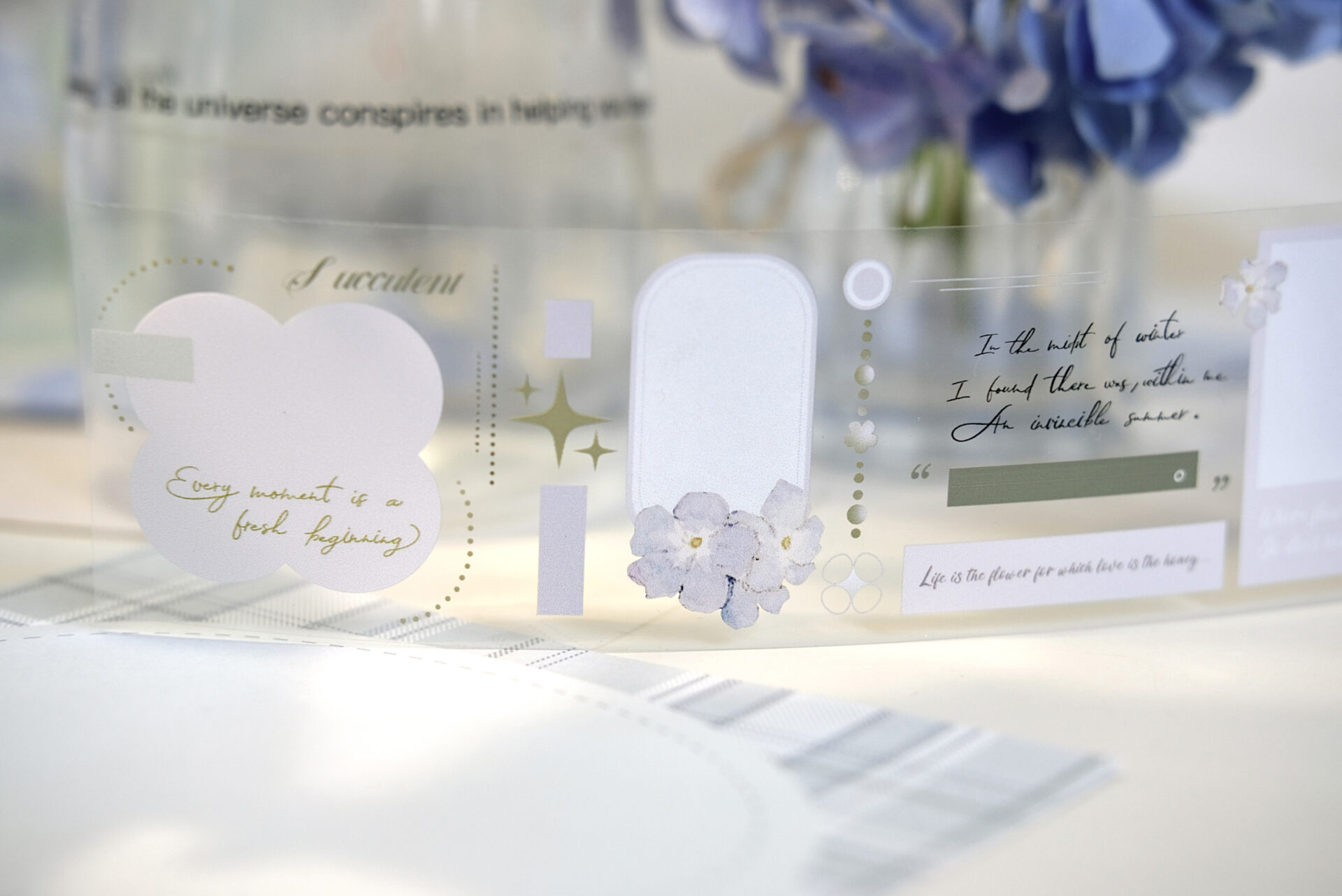 Freckles Tea Vol. 4 - Summer Memory Tape (PET or Washi)