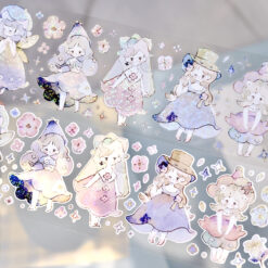 Freckles Tea Vol. 4 Die-Cut Tape - Little Flower Fairy