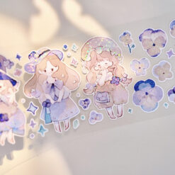 Freckles Tea Vol. 4 Die-Cut Tape - Little Flower Fairy