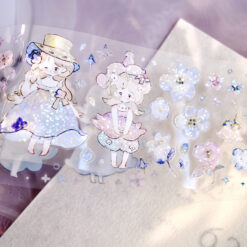 Freckles Tea Vol. 4 Die-Cut Tape - Little Flower Fairy