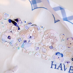 Freckles Tea Vol. 4 Die-Cut Tape - Little Flower Fairy
