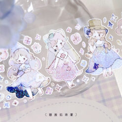 Freckles Tea Vol. 4 Die-Cut Tape - Little Flower Fairy