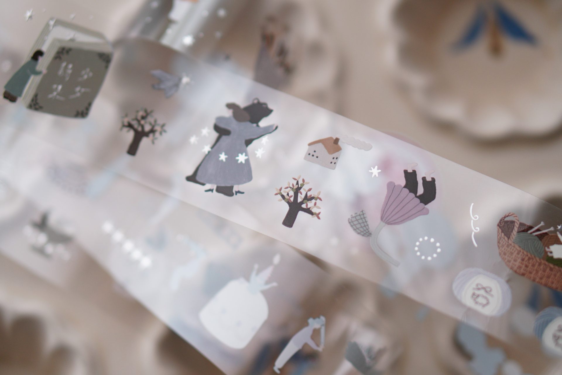 Ivy Snow Daydream PET Tape