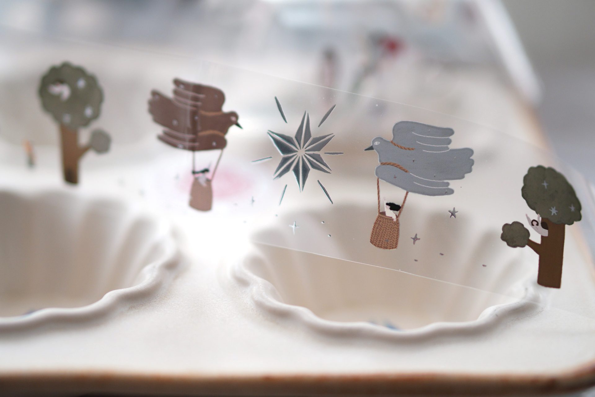 Ivy Snow Daydream PET Tape