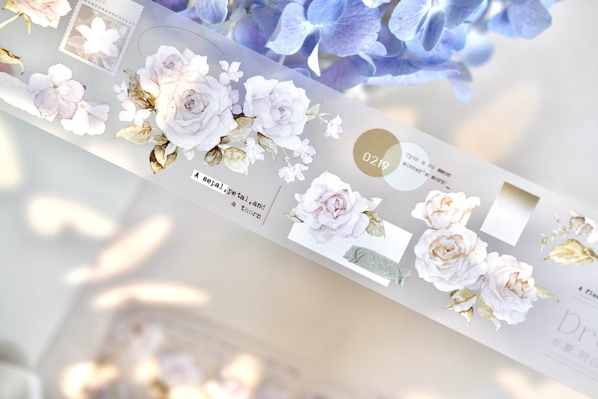 Freckles Tea Vol. 4 - Spring Flower Romance Tape (PET or Washi) - Image 11