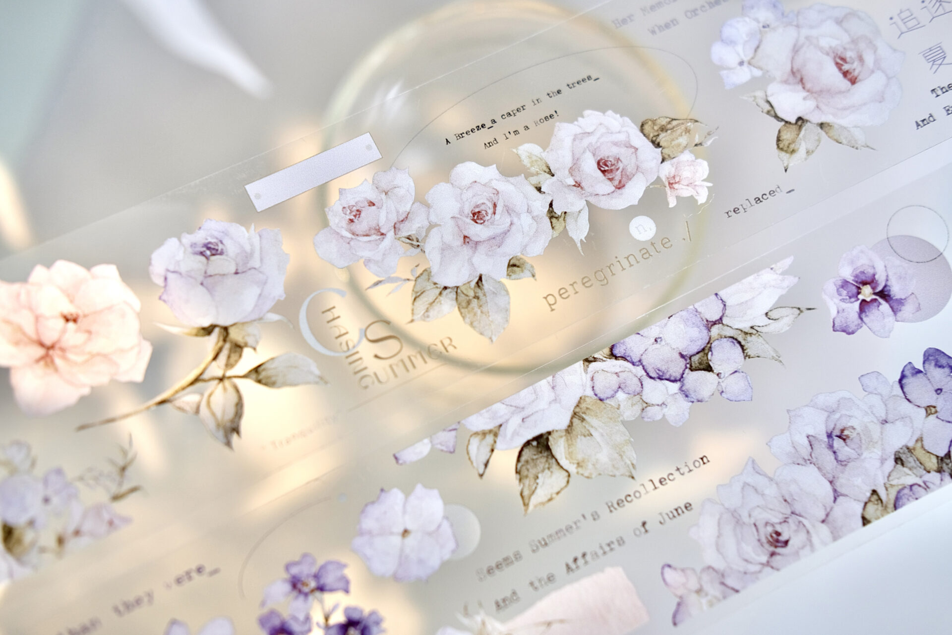 Freckles Tea Vol. 4 - Spring Flower Romance Tape (PET or Washi) - Image 8
