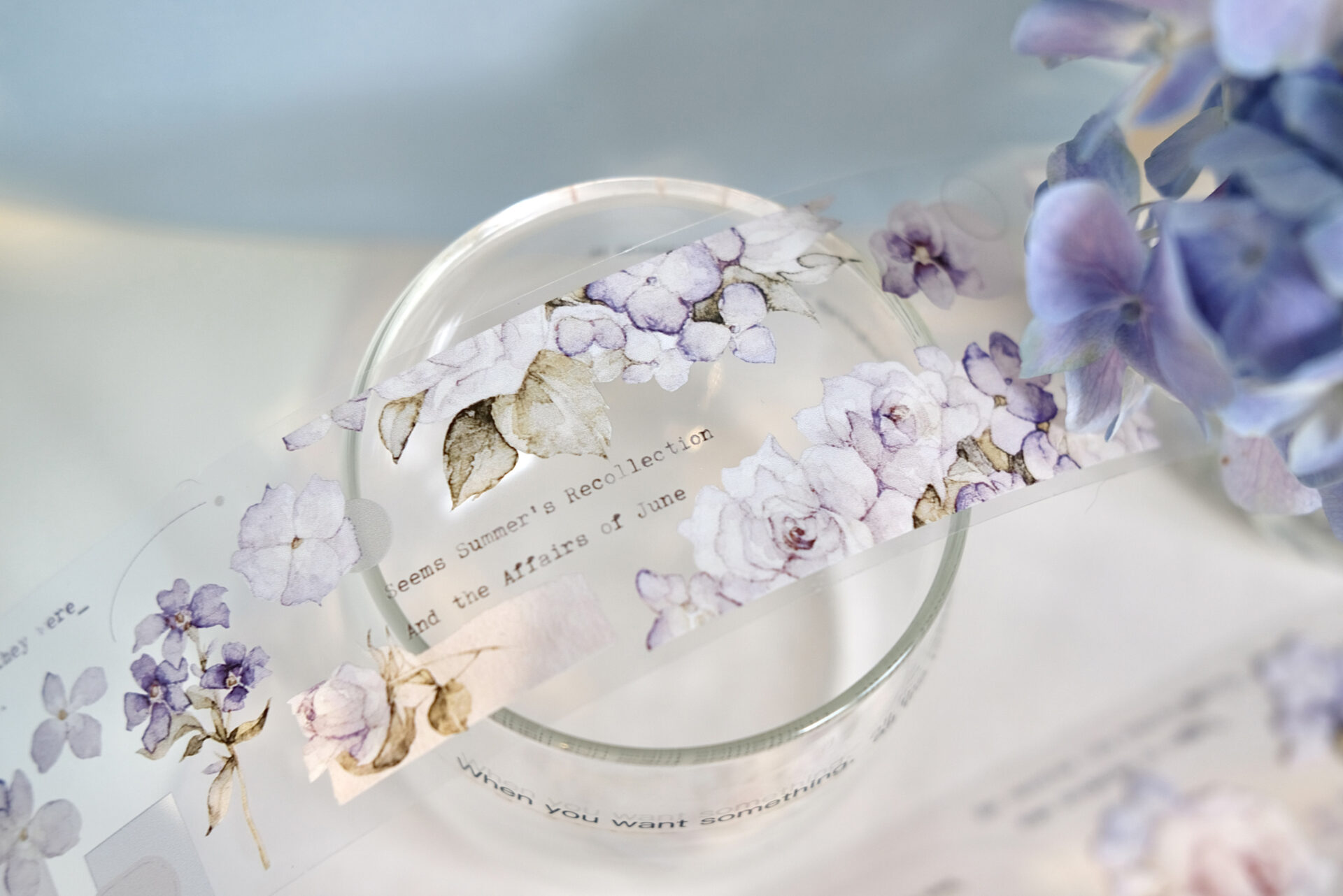 Freckles Tea Vol. 4 - Spring Flower Romance Tape (PET or Washi) - Image 7