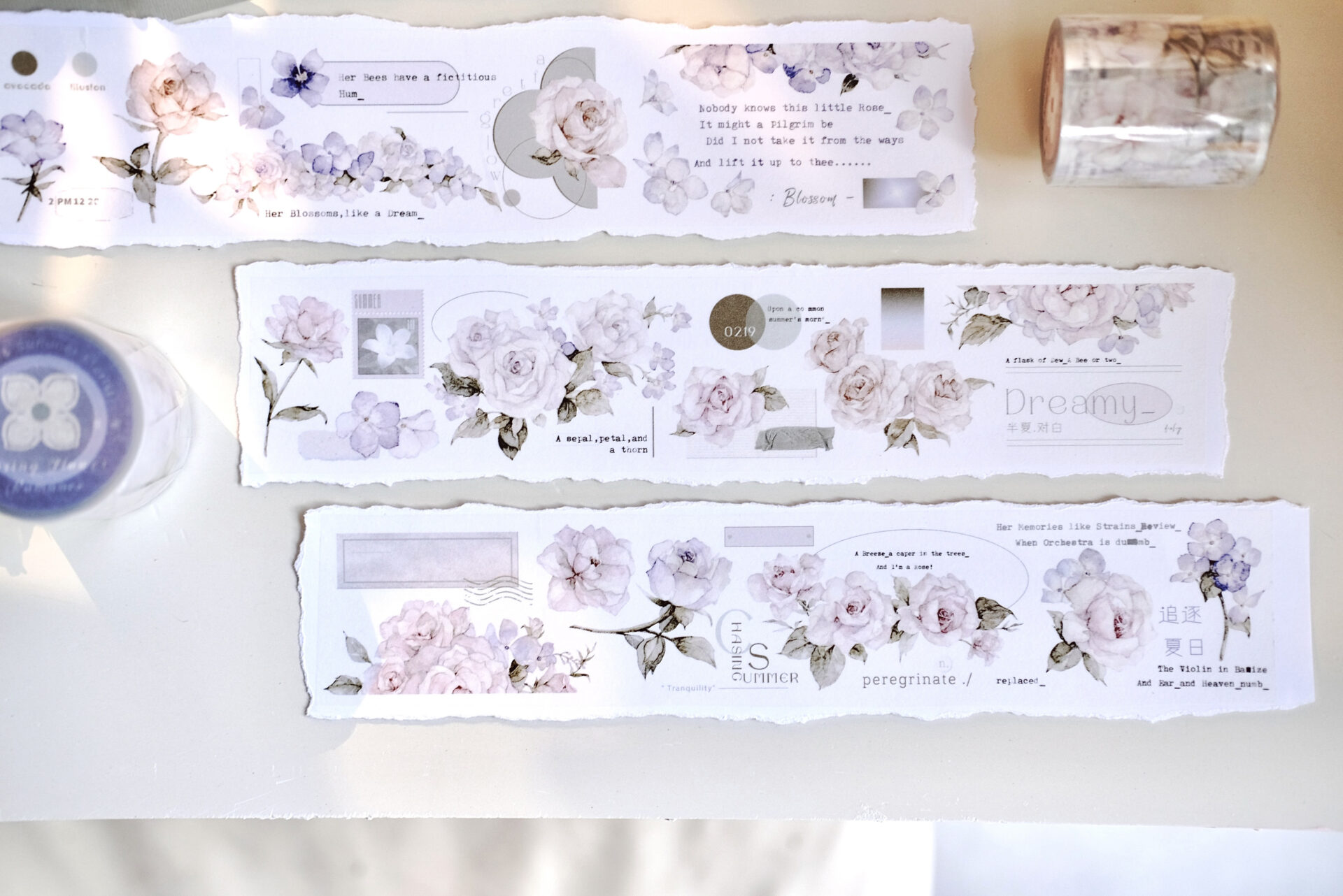 Freckles Tea Vol. 4 - Spring Flower Romance Tape (PET or Washi) - Image 5