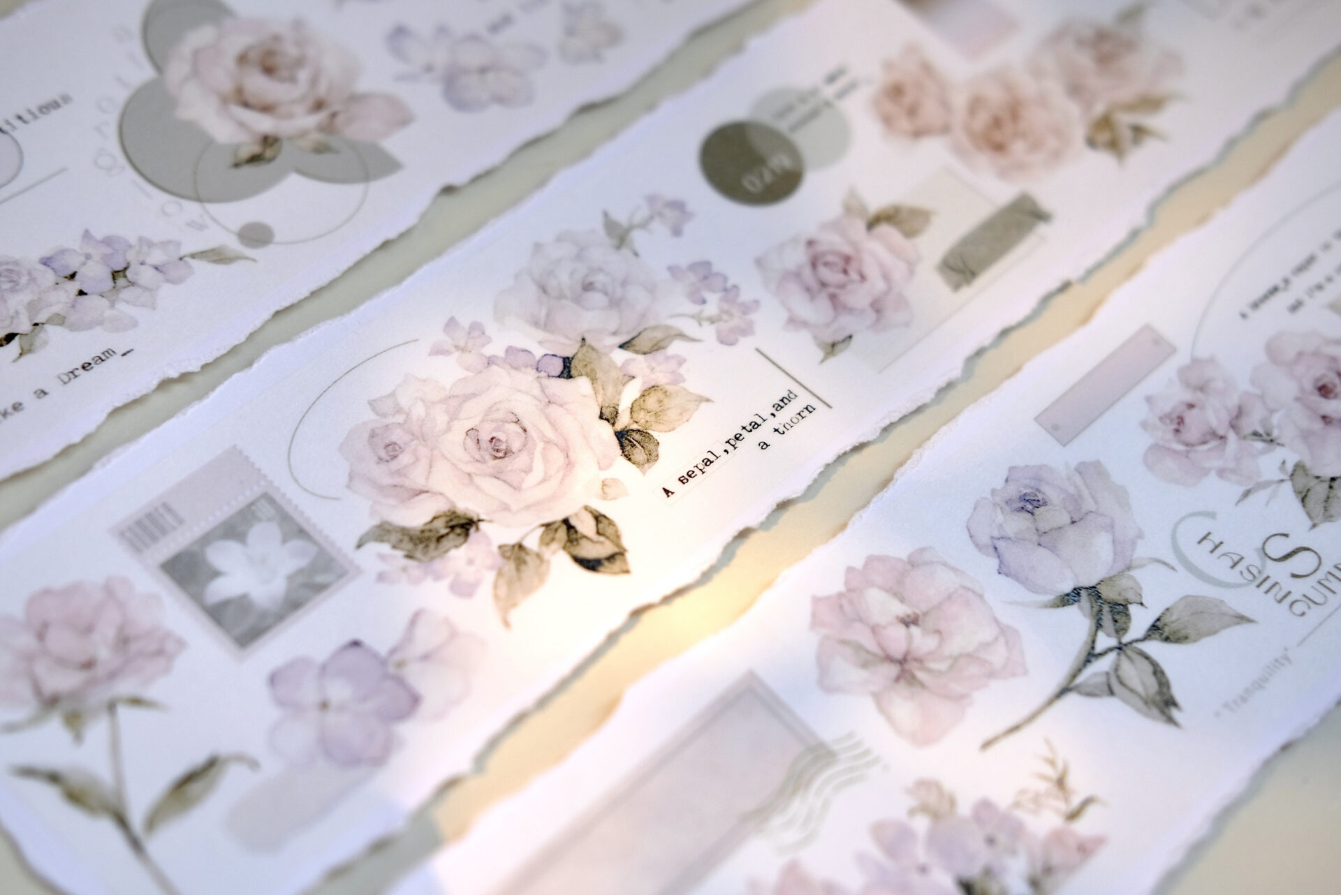 Freckles Tea Vol. 4 - Spring Flower Romance Tape (PET or Washi) - Image 4