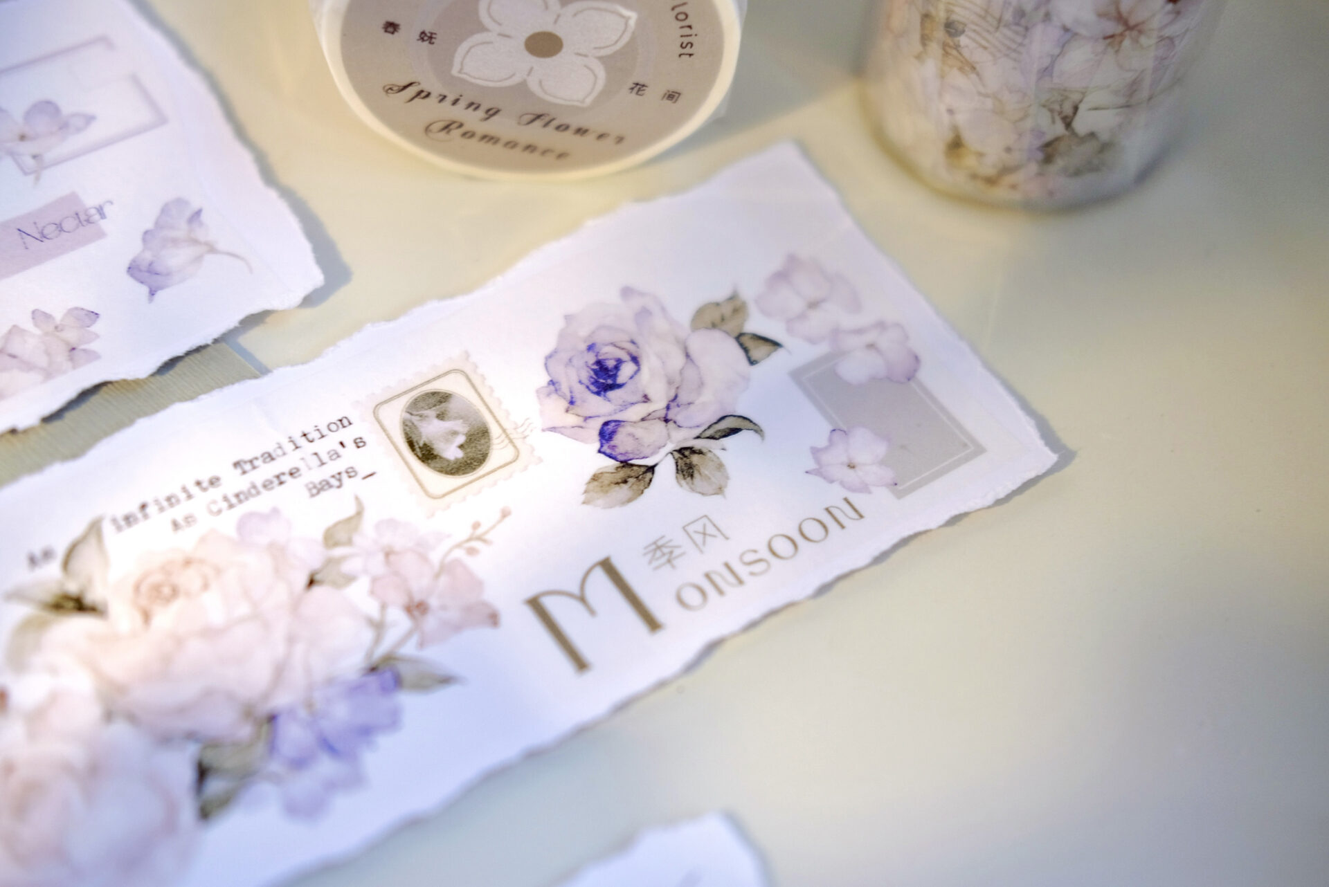 Freckles Tea Vol. 4 - Spring Flower Romance Tape (PET or Washi) - Image 3