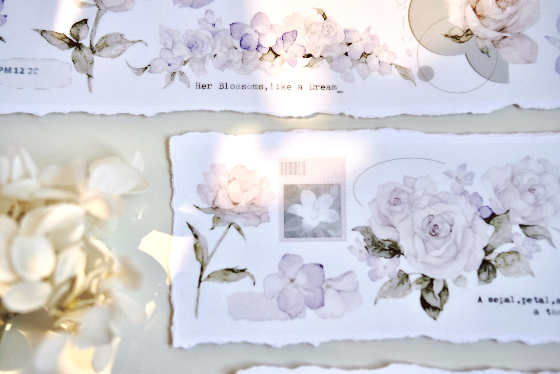 Freckles Tea Vol. 4 - Spring Flower Romance Tape (PET or Washi) - Image 2