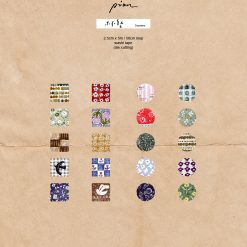 Pion Die Cut Washi Tape - Coaster