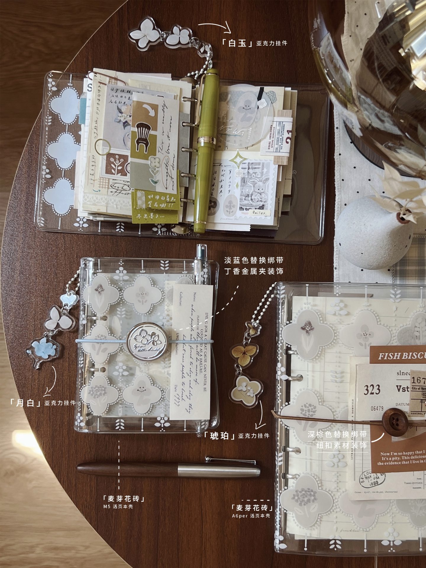 Freckles Tea Loose Leaf Ring Binder - Image 6