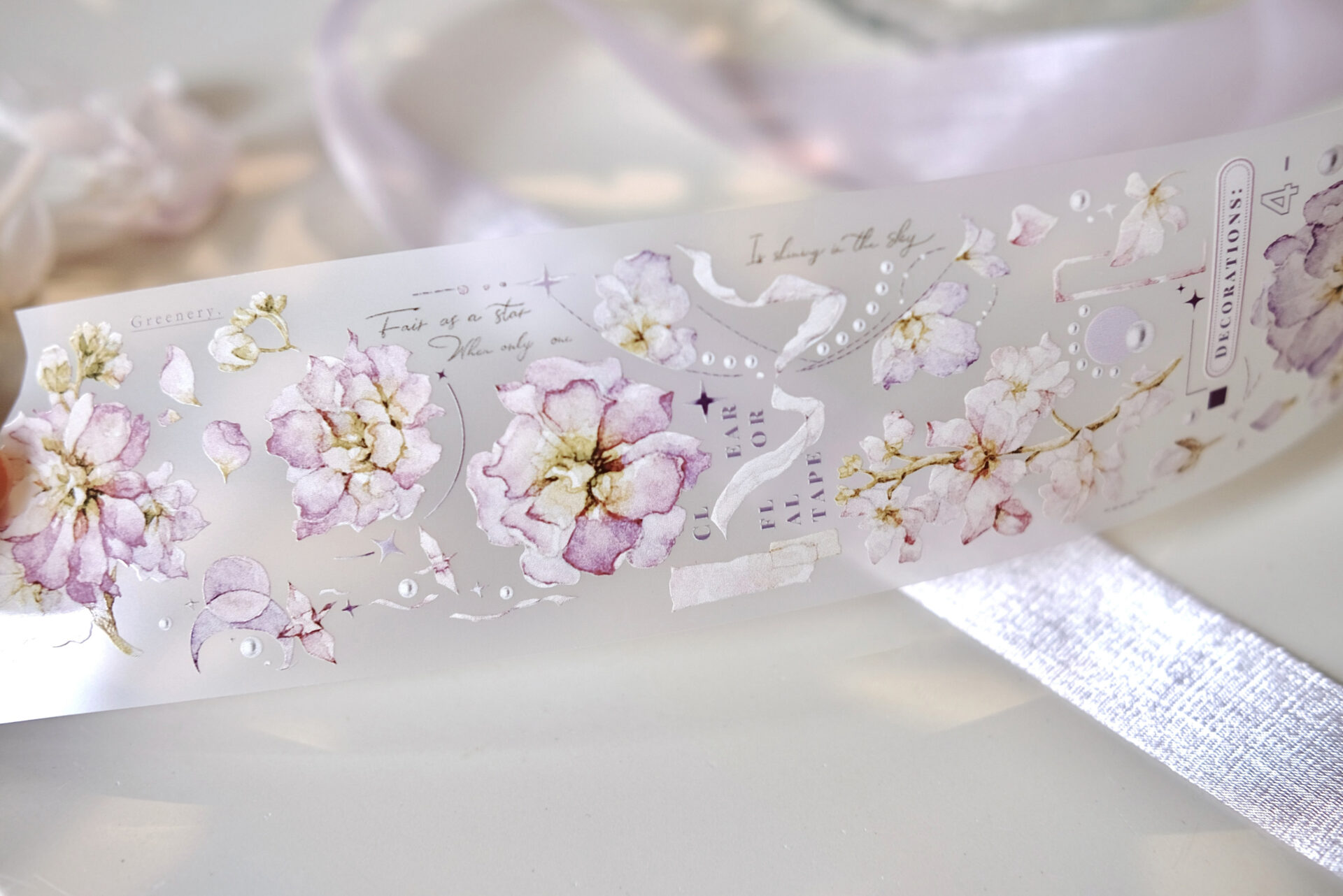 Freckles Tea Vol. 4 - Floating Dream Florist Tape (PET or Washi) - Image 4