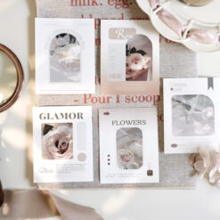 Freckles Tea Notecards - Rose Garden