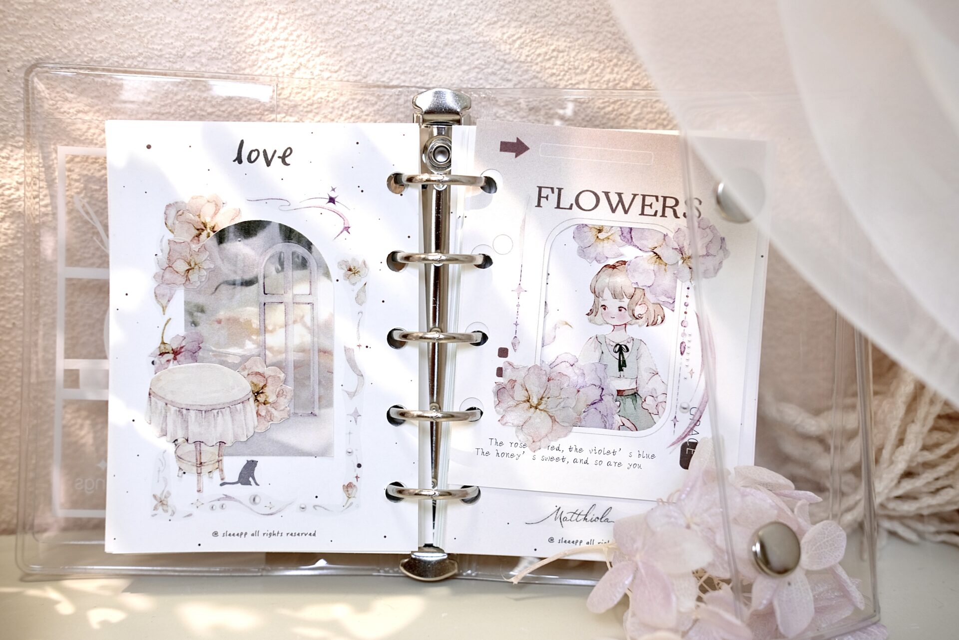 Freckles Tea Notecards - Rose Garden