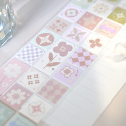 Freckles Tea Vol. 4 Die-Cut Tape - Flower Tiles