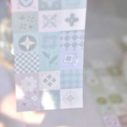 Freckles Tea Vol. 4 Die-Cut Tape - Flower Tiles - Image 12