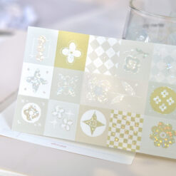 Freckles Tea Vol. 4 Die-Cut Tape - Flower Tiles