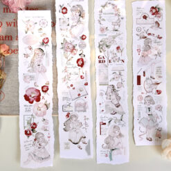 Freckles Tea Vol. 4 - Vivi's Flower Courtyard Tape (PET or Washi)