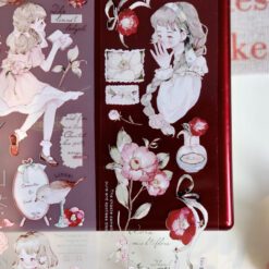 Freckles Tea Vol. 4 - Vivi's Flower Courtyard Tape (PET or Washi)