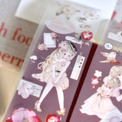 Freckles Tea Vol. 4 - Vivi's Flower Courtyard Tape (PET or Washi)