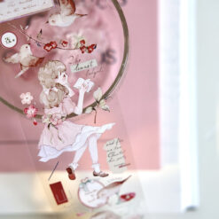 Freckles Tea Vol. 4 - Vivi's Flower Courtyard Tape (PET or Washi)