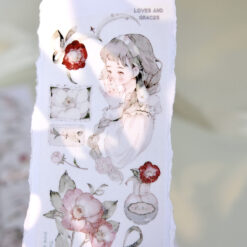 Freckles Tea Vol. 4 - Vivi's Flower Courtyard Tape (PET or Washi)