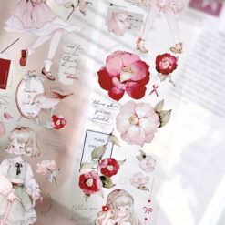 Freckles Tea Vol. 4 - Vivi's Flower Courtyard Tape (PET or Washi)