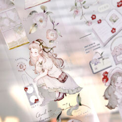 Freckles Tea Vol. 4 - Vivi's Flower Courtyard Tape (PET or Washi)