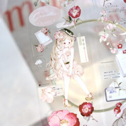 Freckles Tea Vol. 4 - Vivi's Flower Courtyard Tape (PET or Washi)