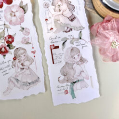 Freckles Tea Vol. 4 - Vivi's Flower Courtyard Tape (PET or Washi)