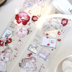 Freckles Tea Vol. 4 - Vivi's Flower Courtyard Tape (PET or Washi)