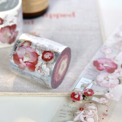 Freckles Tea Vol. 4 - Vivi's Flower Courtyard Tape (PET or Washi)