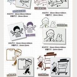 Molinta Rubber Stamps (6 designs) - Image 10