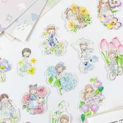 Molinta Kiss-cut Washi Tape - Flower Garden - Image 8