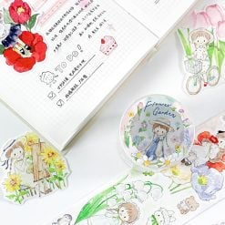 Molinta Kiss-cut Washi Tape - Flower Garden - Image 10