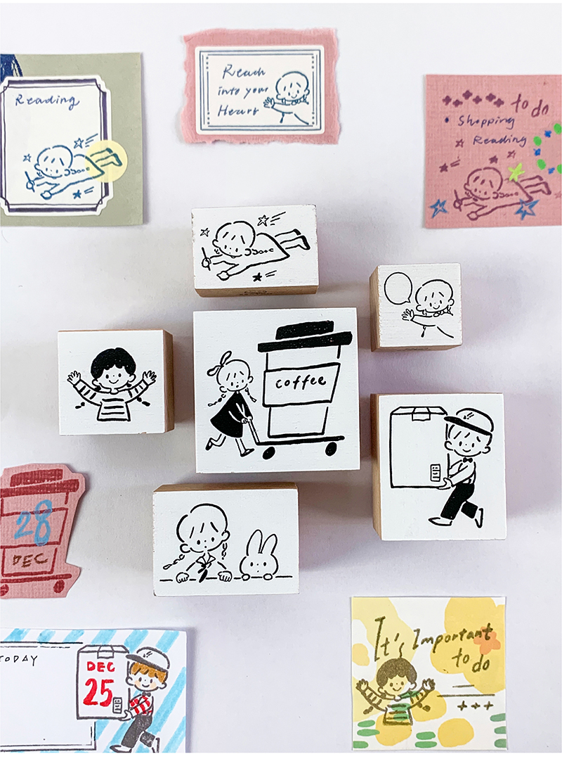 Molinta Rubber Stamps (6 designs) - Image 16