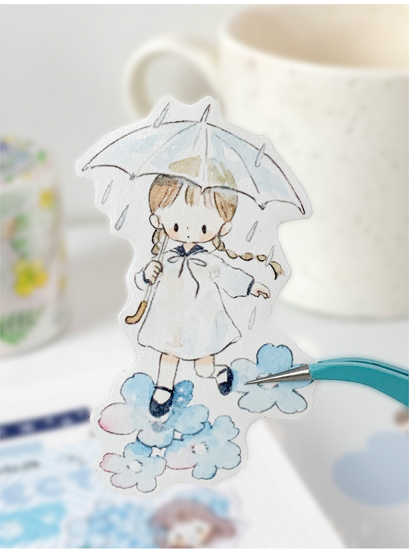 Molinta Kiss-cut Washi Tape - Flower Garden - Image 3
