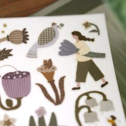 Ivy Snow "Pastoral Poetry Transfer Stickers